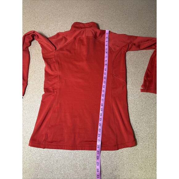 Outdoor Research Vigor Grid Fleece Half Zip Men's Sweatshirt Orange M - Picture 6 of 6